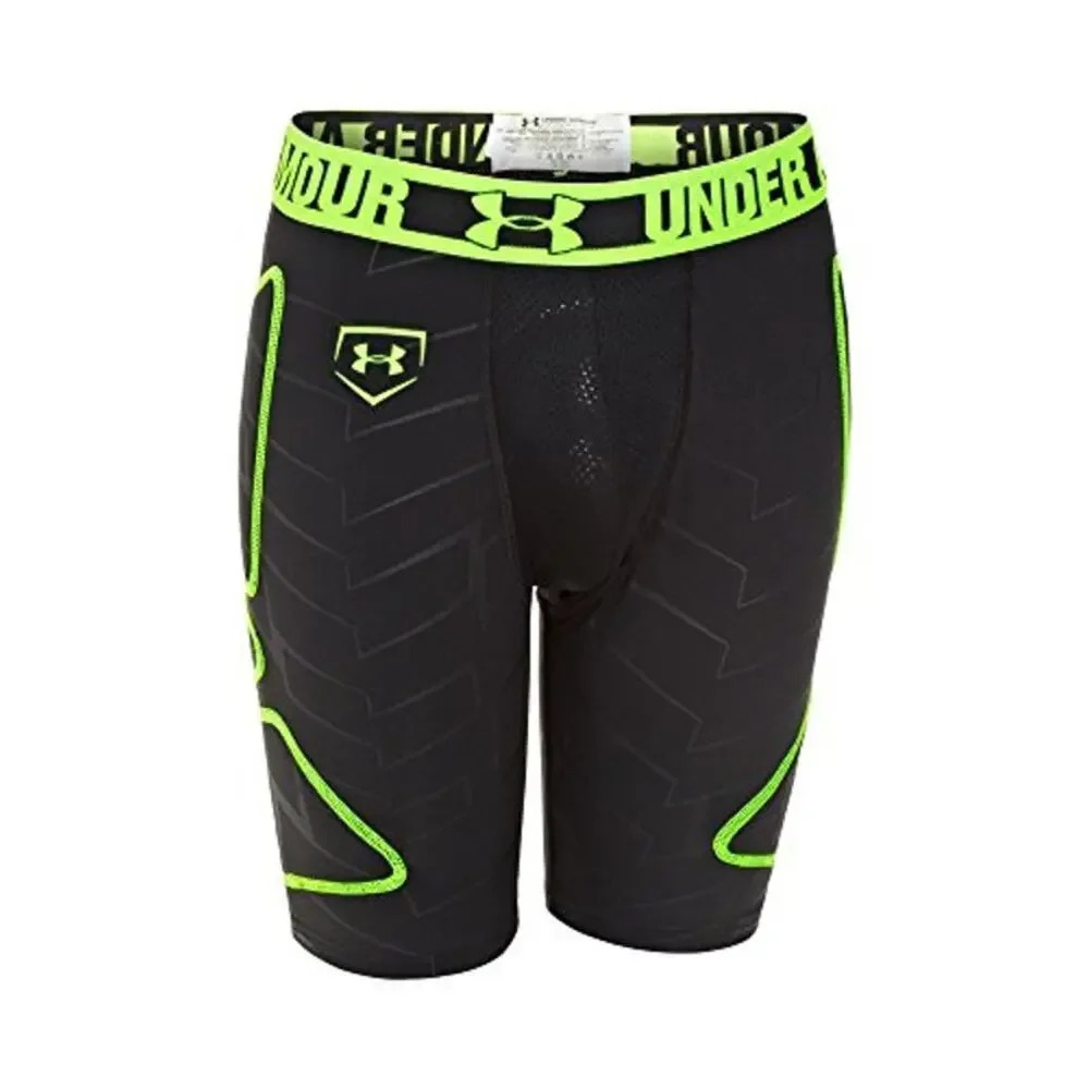 Under Armour Youth Large Boys Heatgear Padded Spandex Football‎ Shorts